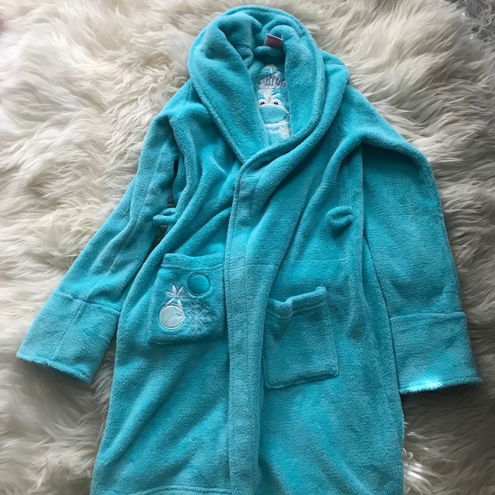 Personal Identity Hooded blue Robe